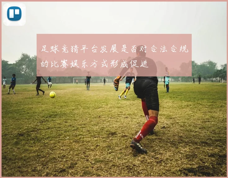 足球竞猜平台发展是否对合法合规的比赛娱乐方式形成促进